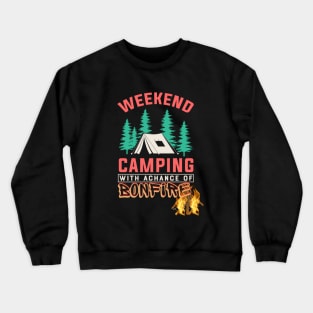 Camping Crewneck Sweatshirt